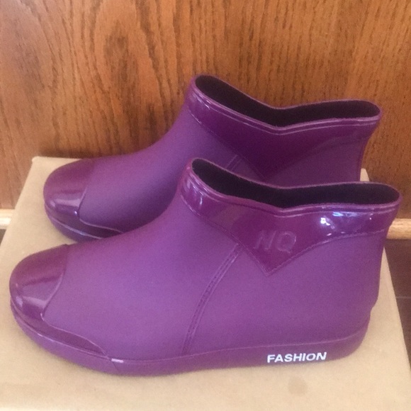 “NEW ARRIVALS” NQ fashion women’s rain boots, non-slip wear-resistant size 9.5 - Picture 6 of 10